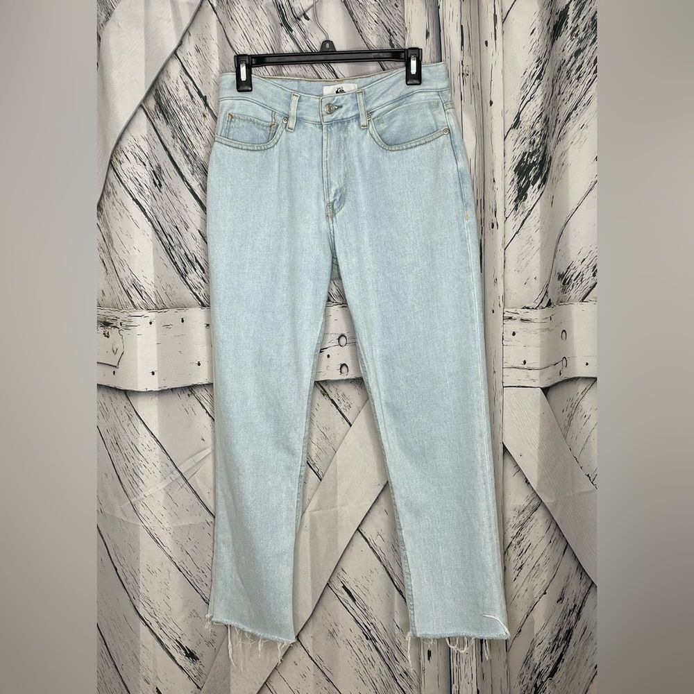 Quicksilver Mom Jeans Light Wash Size 28